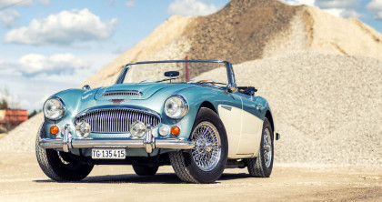 Very British in the Austin Healey