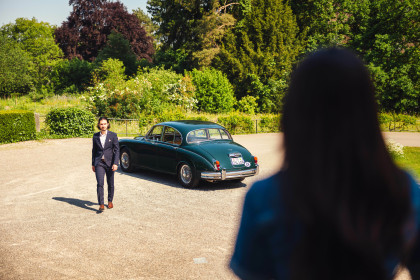 Jaguar MKII the perfect wedding car