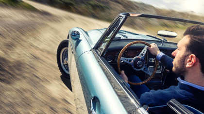 Austin Healey rental Switzerland