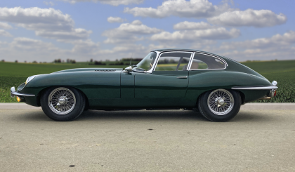 Jaguar E Type hire