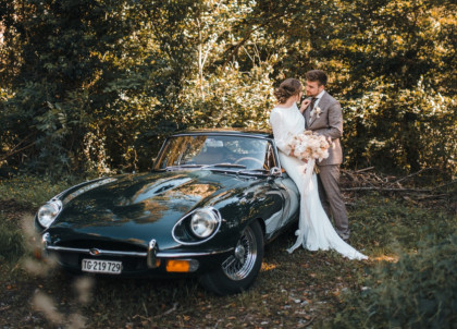 Wedding car Jaguar E-Type