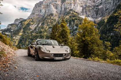 Lotus Elise rental with unlimited mileage