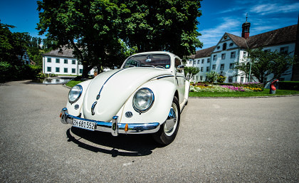VW Käfer Vermietung Schweiz