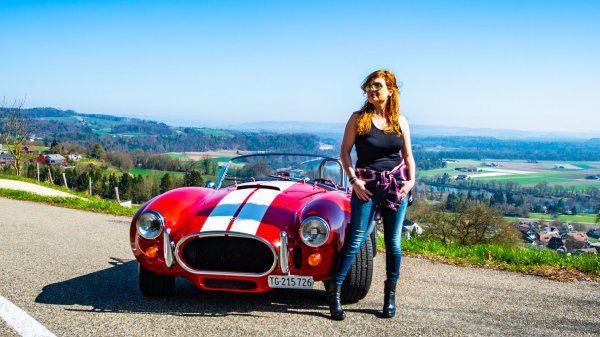 Our Cobra is not made by Carroll Shelby, but.... 