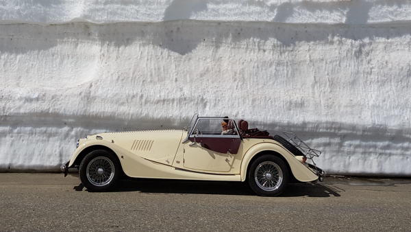 Heading for the weekend with the Morgan Plus 4