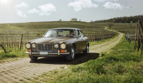 Stundenmiete der Woche Jaguar XJ6 "Brownie"