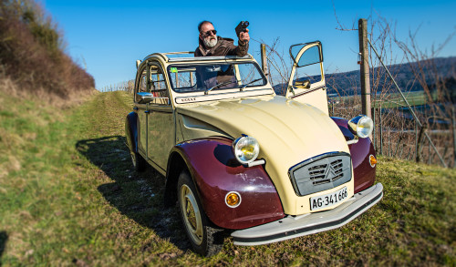 Stundenmiete der Woche Citroen 2CV "Sophie"